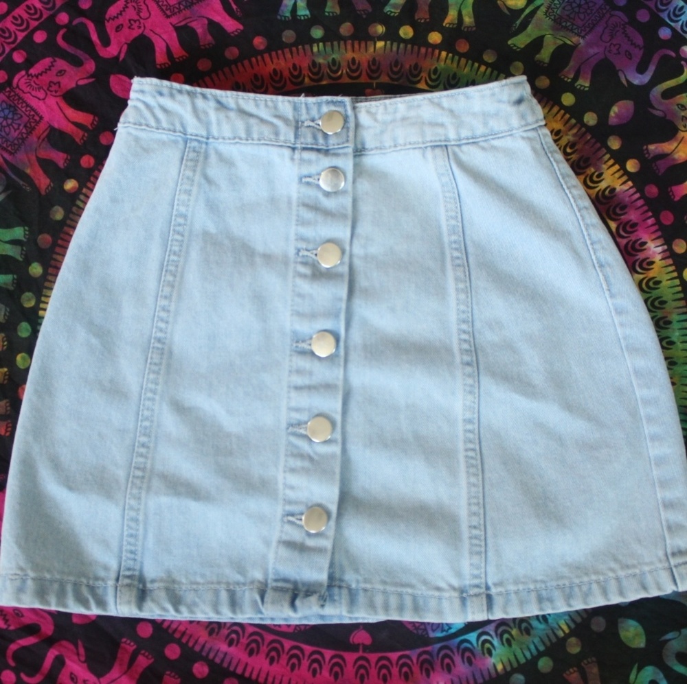 Jean skirt